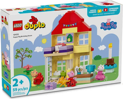 Конструктор Lego Duplo Свинка Пеппа Дом для празднования Дня рождения 10433