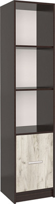 Стеллаж Интерлиния СК-024 (дуб серый/дуб венге)