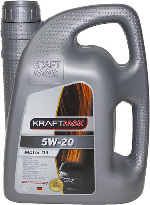 Моторное масло KraftMax 5W20 C3 / KM604/4 (4л)