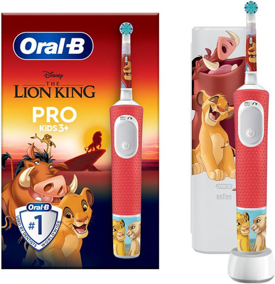 Детская электрическая зубная щетка Oral-B Vitality Pro 103 Lion King