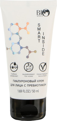Крем для лица Bio World Гиалуроновый с пребиотиком (50мл)