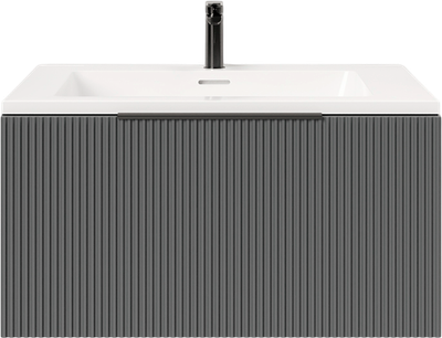 Тумба под умывальник Salini Touch V 60 / T600V1A (антрацит)