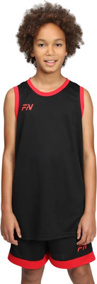 Баскетбольная форма FN Slam Kid / KFN4271005-000 (р.120, черный/красный)