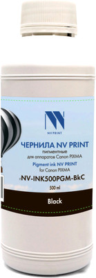 Контейнер с чернилами NV Print NV-INK500PGM-BkC