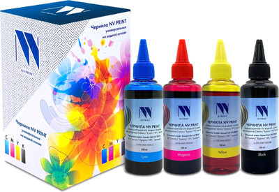Комплект контейнеров с чернилами NV Print NV-INK100U-4