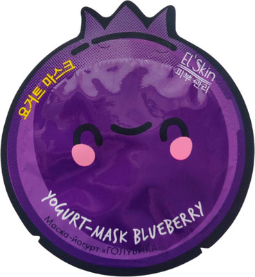 Маска для лица кремовая El Skin Голубика Маска-йогурт (10г)