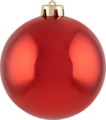 Шар новогодний Волшебная страна SYQA- 0123308 / 106329 (красный)