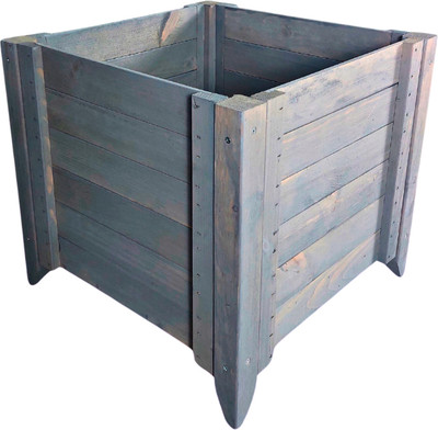 Кашпо Четыре Солнца С-4 (серый)