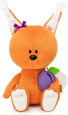 Мягкая игрушка Budi Basa Белка Бика со сливой / LE15-015