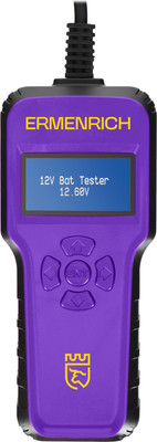 Тестер аккумуляторной батареи Ermenrich Zing AL40 / 83823 (фиолетовый)