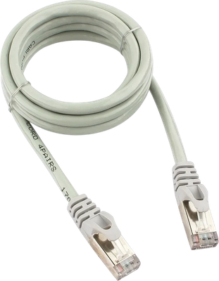 Кабель Cablexpert PP6-1.5M (1.5м, серый)