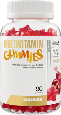 Витаминно-минеральный комплекс Maxler Мультивитамин гаммиз со вкусом вишни (90 таблеток)
