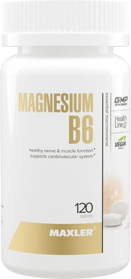 Витаминно-минеральный комплекс Maxler Магний B6 (120 таблеток)