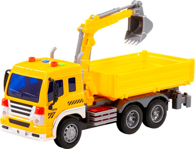 Экскаватор игрушечный Полесье Сити / 95992 (желтый)