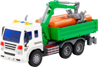 Лесовоз игрушечный Полесье Сити / 96029 (зеленый)