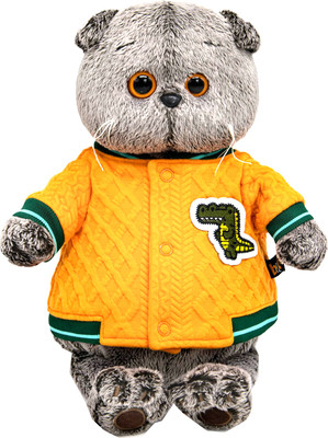 Мягкая игрушка Budi Basa Басик в бомбере с крокодилом / Ks19-263