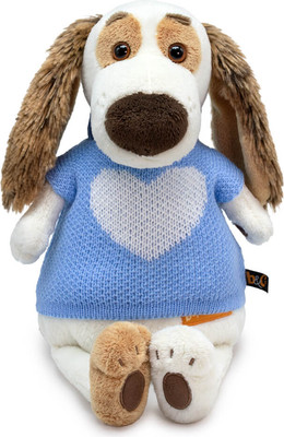 Мягкая игрушка Budi Basa Бартоломей в жилете с сердцем / Bart27-067