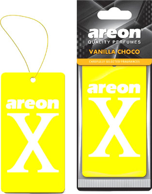 Ароматизатор автомобильный Areon X Vanilla Choco / ARE-XV20A