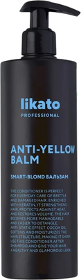 Оттеночный бальзам для волос Likato Professional Smart-Blond для светлых и осветленных волос (400мл)