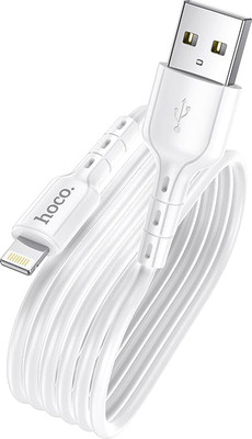 Кабель Hoco DU01 Lightning (1м, белый)