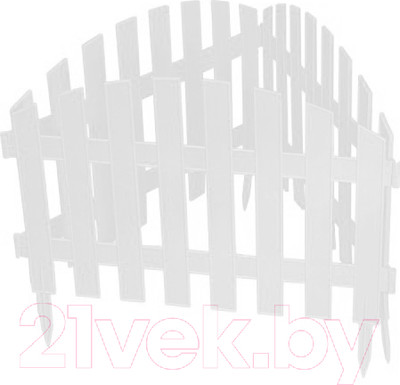 Изгородь декоративная Palisad Винтаж 65011 (белый)