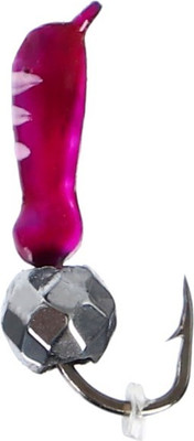 Мормышка Yugana Муравей с шаром / 10104556 (фиолетовый/белый/серебряный)