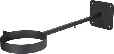 Кронштейн для дымохода КПД Телескопический 2мм ф180 (200мм-400мм, черный)