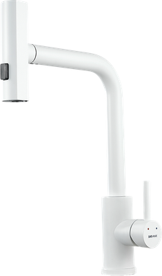 Смеситель Shevanik S263C (белый)