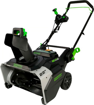 Снегоуборщик аккумуляторный Greenworks 82SN22 / 2603307