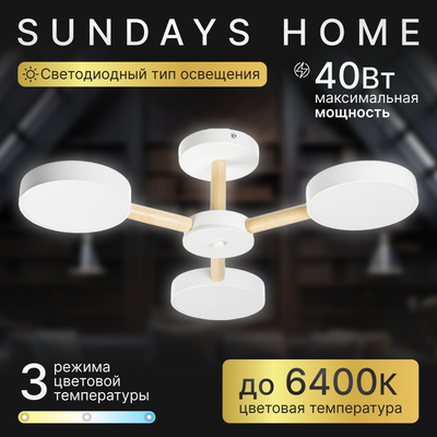 Люстра Sundays Home 240924-22 / 5849