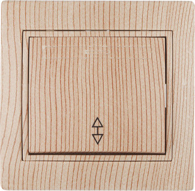 Выключатель INTRO Plano 1-103-11 / Б0053756 (сосна)