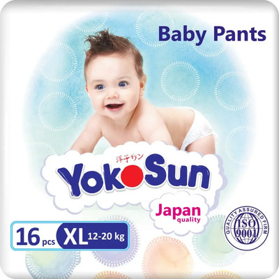 Подгузники-трусики детские YokoSun XL 12-20кг (16шт)