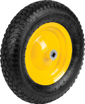 Колесо для тачки Korona 4.00-8 подш.16 (полиуретановое)