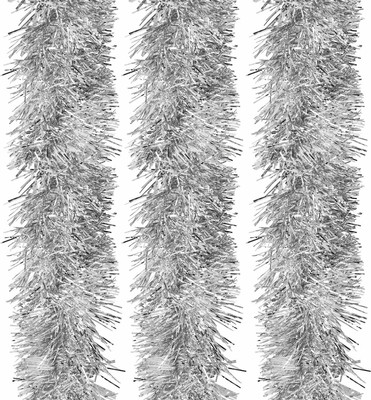 Мишура Золотая сказка 592221 (3шт, серебристый)