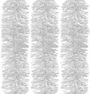Мишура Золотая сказка 592218 (3шт, белый)
