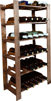 Стеллаж для бутылок Четыре Солнца SV-265/6 (коричневый)