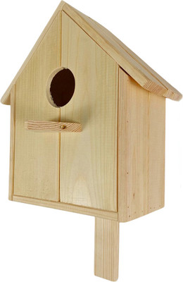 Скворечник для птиц Четыре Солнца L (натуральный)