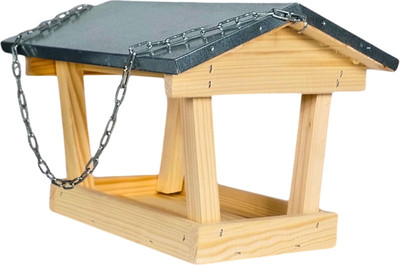 Кормушка для птиц Четыре Солнца Р-7 подвесная (натуральный)