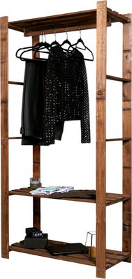 Стойка для одежды Четыре Солнца S-825/1 (коричневый)