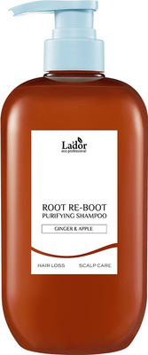 Шампунь для волос La'dor Root Re-Boot Purifying Ginger & Apple (800мл)