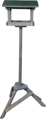 Кормушка для птиц Четыре Солнца Р-7 на подставке (серый)