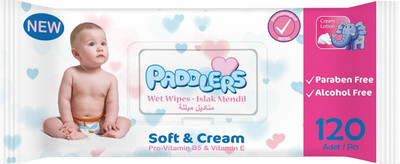 Влажные салфетки детские Giggles 120шт