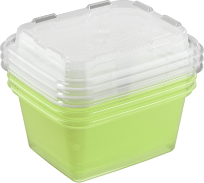 Набор лотков для заморозки Berossi Zip Mini ИК 84543000 (3шт, киви)