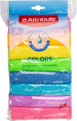 Набор салфеток хозяйственных Attribute ACA118 (8шт)