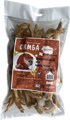 Лакомство для собак Симба Лапки куриные (500г)