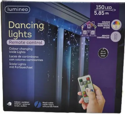 Светодиодная гирлянда Kaemingk Lumineo 150 LED 490711 (5.85м, теплый белый)