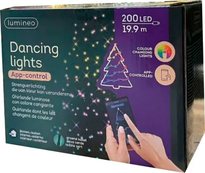 Светодиодная гирлянда Kaemingk Lumineo 200 LED 490715 (19.9м)