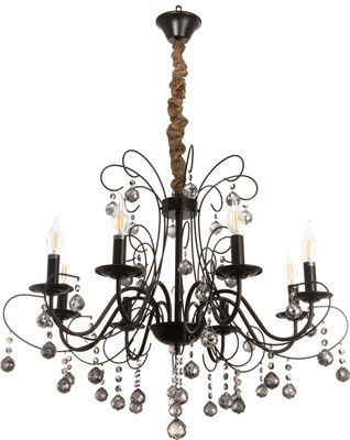 Люстра BayerLux Мадера 10386129 (черный)