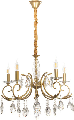 Люстра BayerLux Инесса 10386134 (латунь)