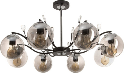 Люстра BayerLux Ариса 10385976 (черный/серебристый)